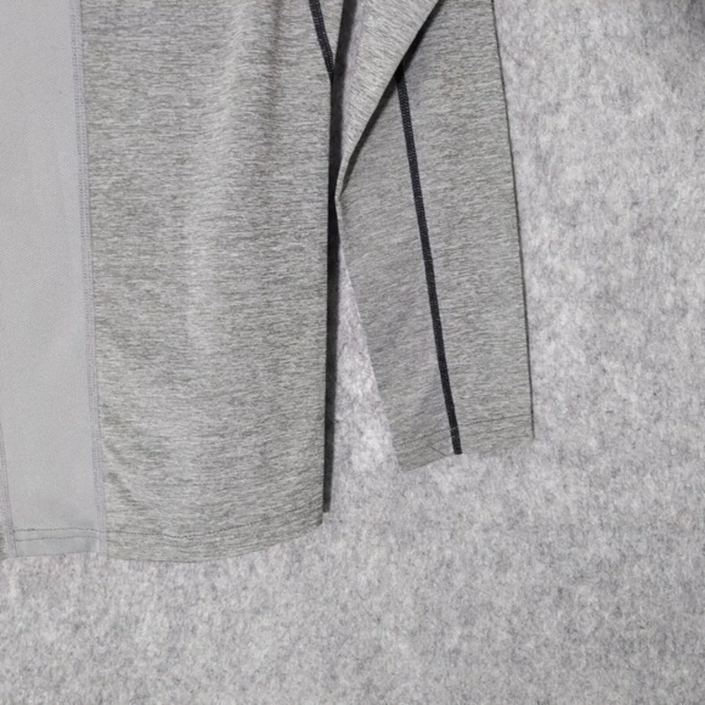 Nike Pro‎ Shirt Boys M Gray Dri Fit Compression Performance Training Athleisure